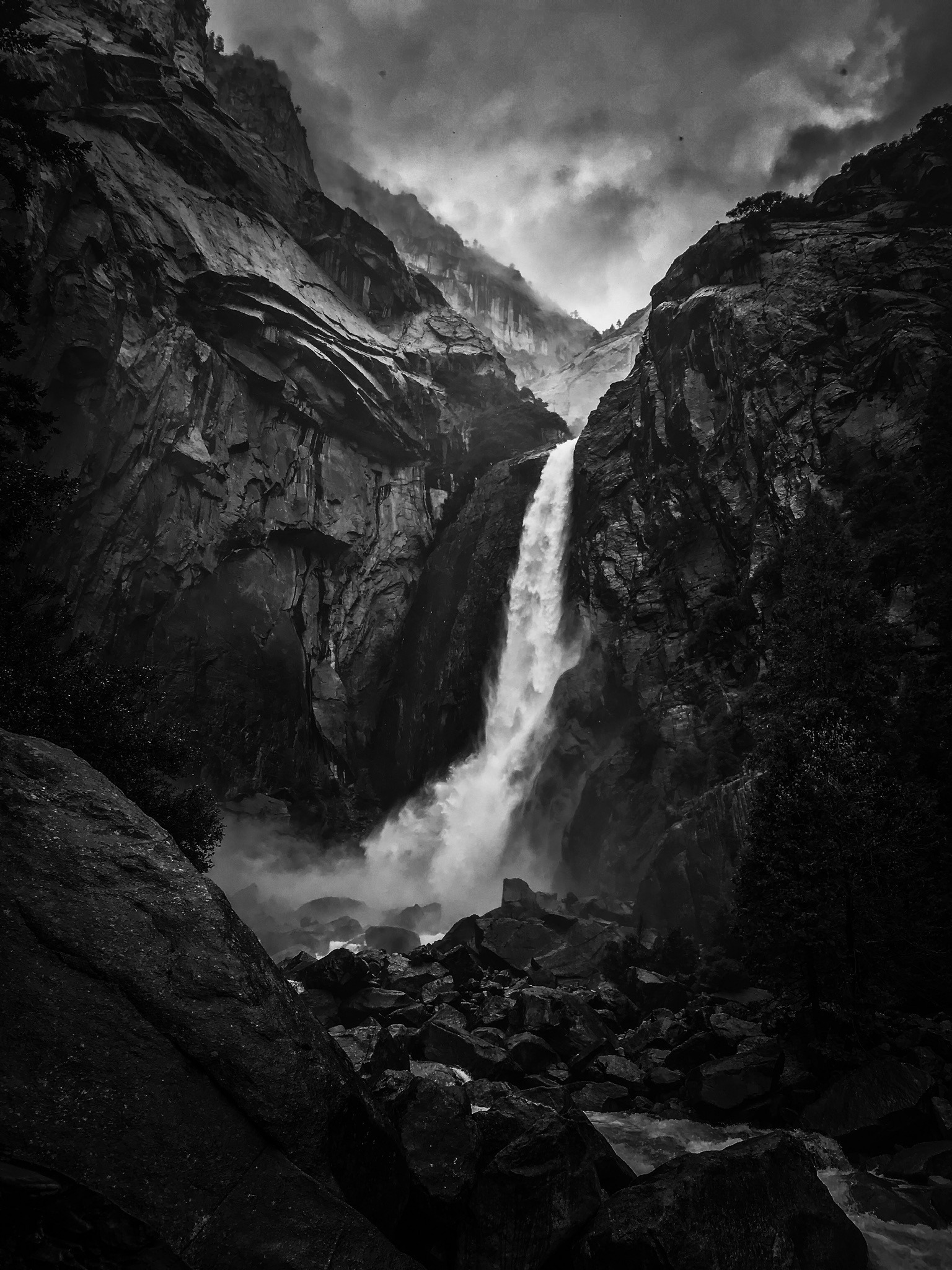 Lower Yosemite Fall. Photo: Felicia Avendano