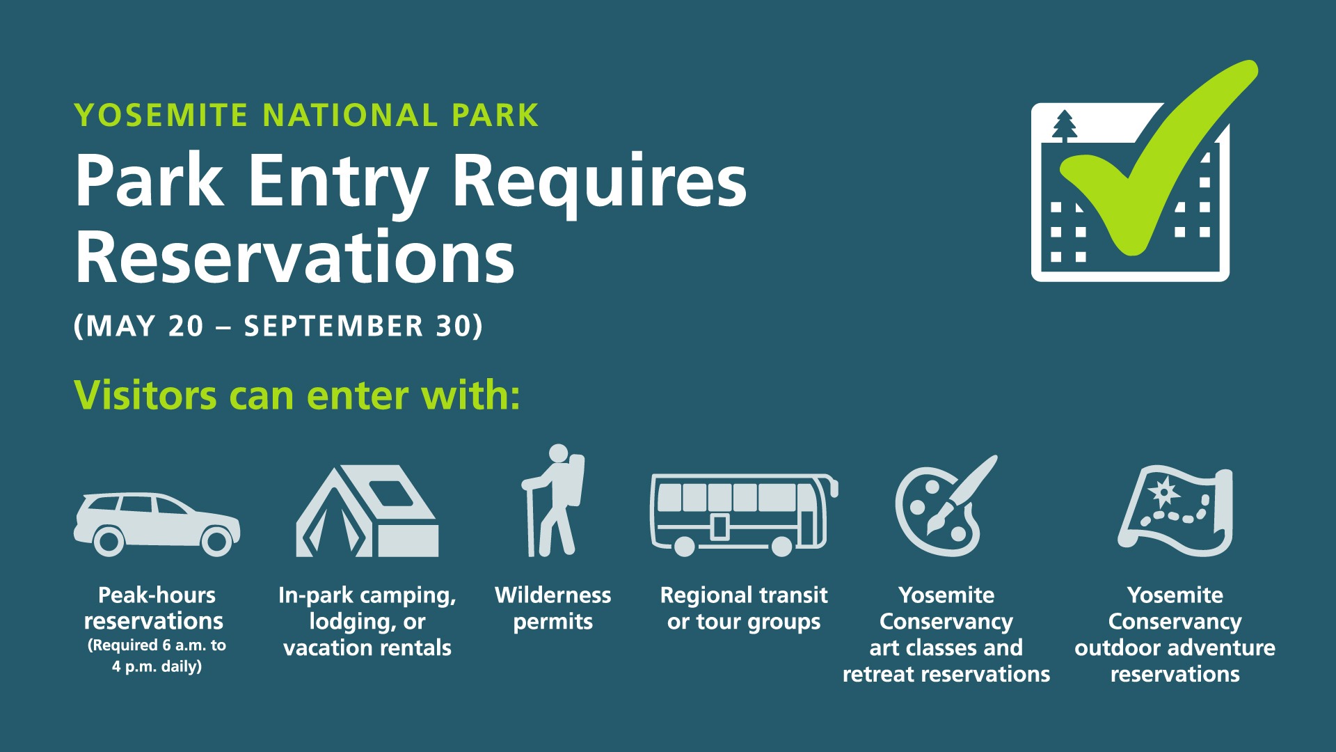 Wilderness Permit Reservations - Yosemite National Park (U.S. National Park  Service)