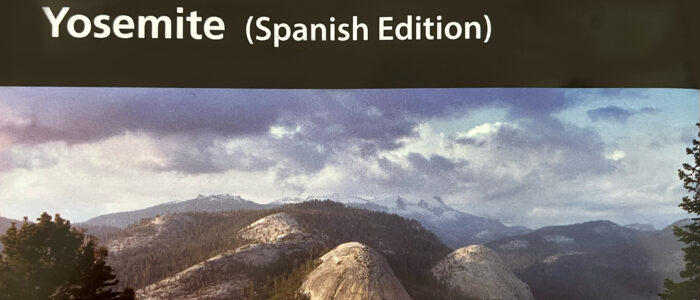 Yosemite Map Spanish Edition