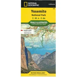 Topographic Map of Yosemite