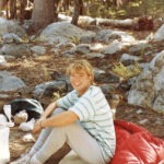 Amy George on her 18th birthday trip in Yosemite in the Clark Range