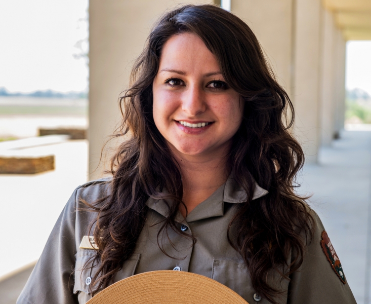 Yosemite National Park ranger Alejandra (Ale) Guzman. Photo: © Jesse Chakrin.