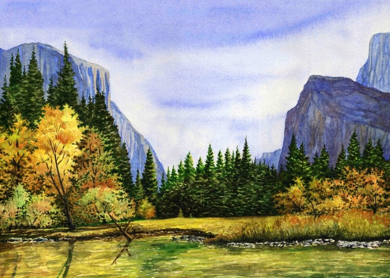Painting: © Douglas Castleman