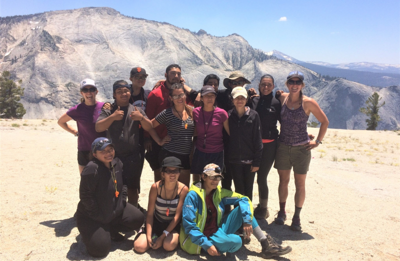As an ARC participant, Vanna spent 40 days adventuring, writing and growing in Yosemite with her peers and program leaders. Photo: Adventure Risk Challenge 