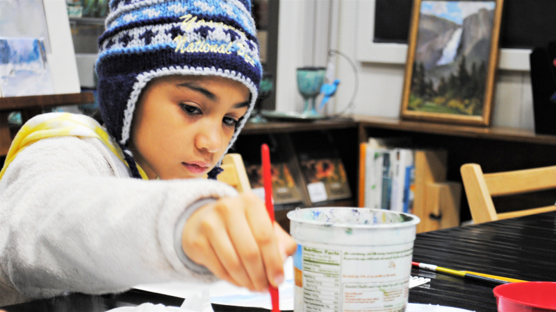 As a Yosemite Leadership Program intern, Vanna will spend her summer teaching children's art classes in Yosemite Valley. Photo: Yosemite Conservancy