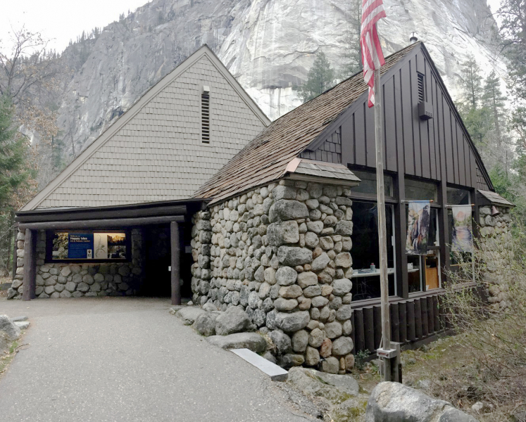 The Happy Isles Art and Nature Center is housed in a historic stone structure that once served as a fish hatchery. Photo: Yosemite Conservancy/Kristin Anderson