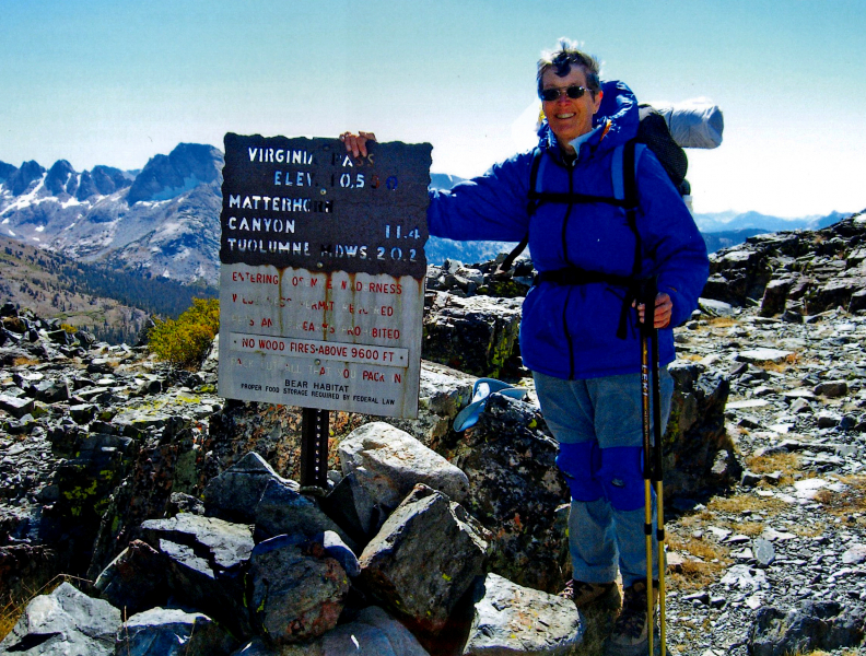 A fateful day at Virginia Pass sparked the idea for Beth and Susan's multiyear adventure.