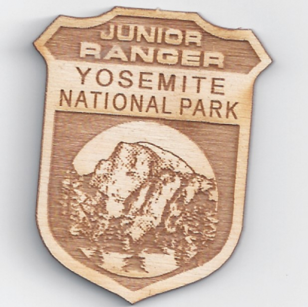 A great addition to any Earth Day outfit: the Yosemite Junior Ranger badge! Photo: NPS.