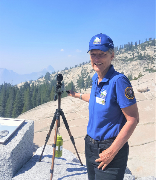 Yosemite Conservancy's Visitor Information Assistants are a welcoming presence at popular places like Olmsted Point.