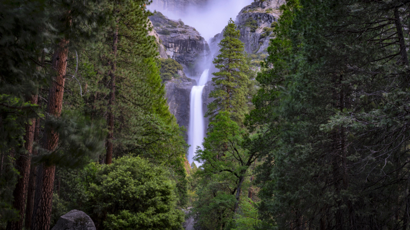 Lower Yosemite Fall. Photo: Perry Kibler, on Unsplash