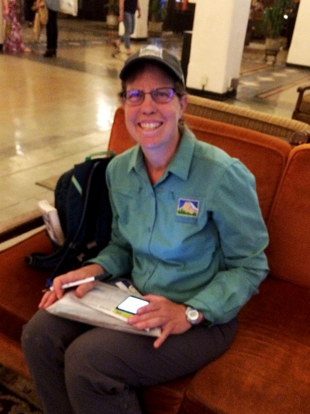 Andrea Canapary, a Yosemite Conservancy naturalist guide, worked with Jennifer to create a personalized experience in the park. Photo: Jennifer Franz