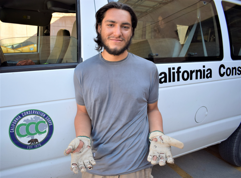 Yosemite's 2017 California Conservation Corps crews returned from the backcountry in September, after several months of living and working on the trails. Photo: © Yosemite Conservancy/Ryan Kelly