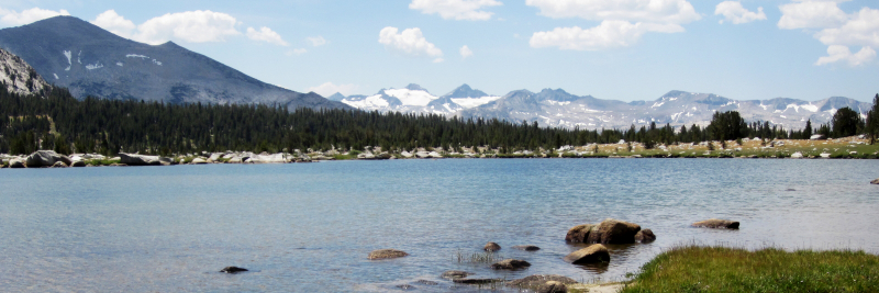 The Gaylor Lakes area, in eastern Yosemite north of Tioga Road, is one of naturalist Margaret Glover's favorites spots to take visitors. Photo: NPS