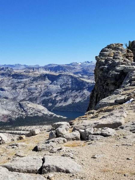 From Mount Hoffmann, a favorite hiking destination of Conservancy employee Gretchen Roecker, you can see mountains for miles, and spot high country lakes nestled among the peaks.