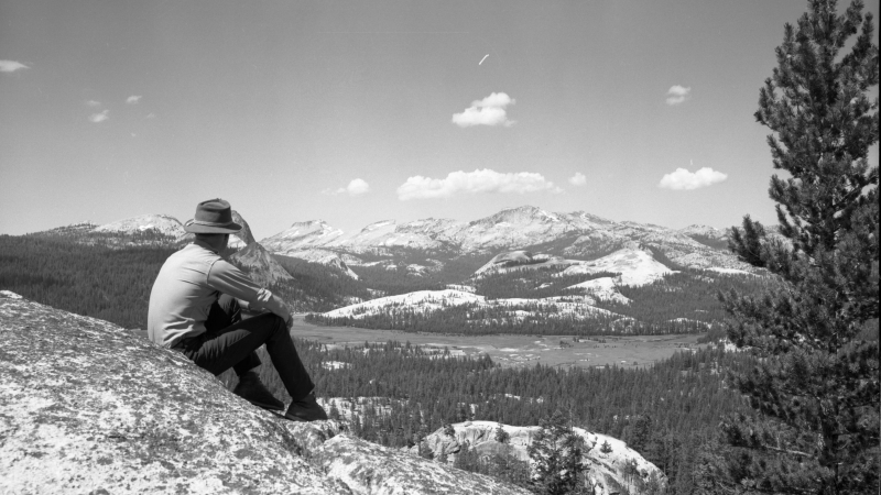 This image, captured in Yosemite's high country by E.P. Menning in 1967, is one of thousands of historical photos that were digitized and added to the NPGallery site as part of a 2018 Conservancy donor-funded project. Photo: Public Domain (YOSE 96460)