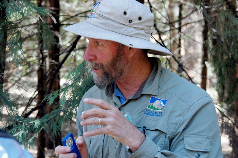 Naturalist Michael Ross led Spring Gathering guests on a 