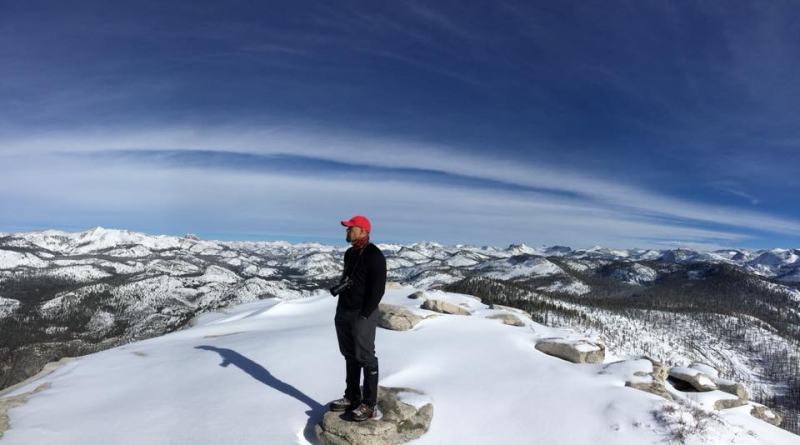 Having summited Clouds Rest in the summer, Matt Lazaro decided to try the trek in a different season. After an ambitious 1 a.m. start, plans to catch the sunrise from the top were thwarted by several feet of fresh January powder – but ultimately, the slog paid off in spectacular views of the snow-covered Sierra.