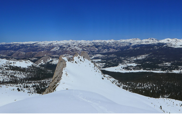 Unicorn Peak and Tuolumne Meadows in mid-April. Photo: Courtesy of NPS