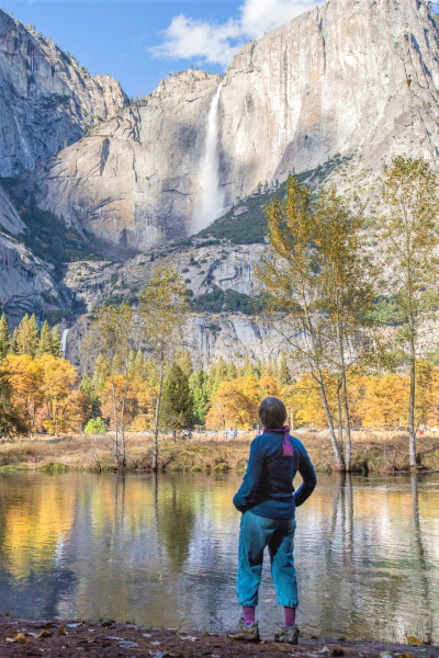 Autumn rain can reinvigorate Yosemite Falls, which typically slows to a trickle or stops by late summer. Photo: Yosemite Conservancy/Keith Walklet
